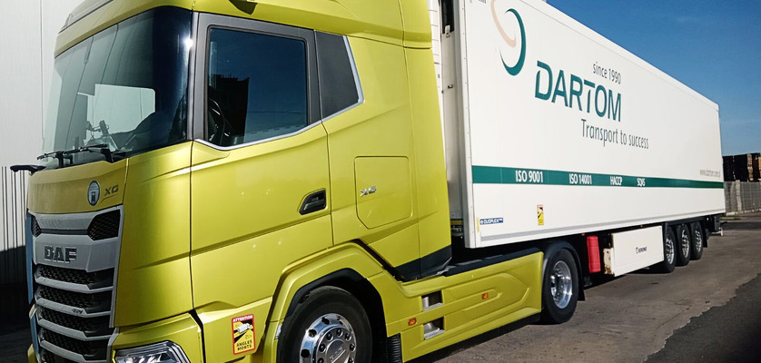 DAF XG 480 FT NGD na testach w Dartomie